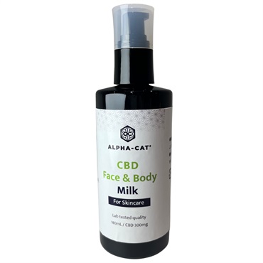 ALPHA-CAT CBD Face & Body Milk 180mL