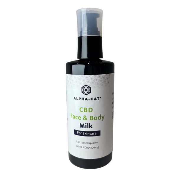 ALPHA-CAT CBD Face & Body Milk 180mL