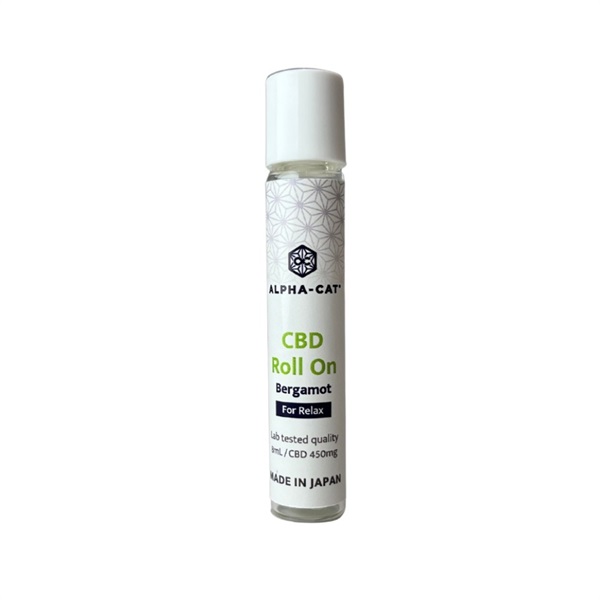 ALPHA-CAT CBD Roll On Bergamot 8mL